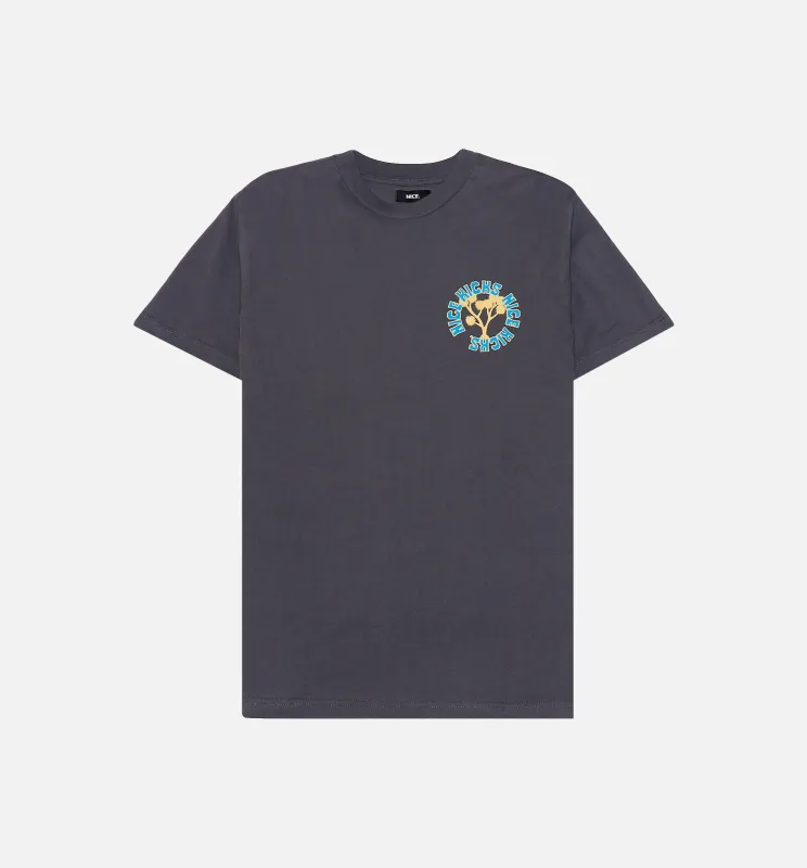 Free Under the Stars Short Sleeve Shirt Mens T-Shirt - Charcoal Grey made by Nice Kicks Retail
