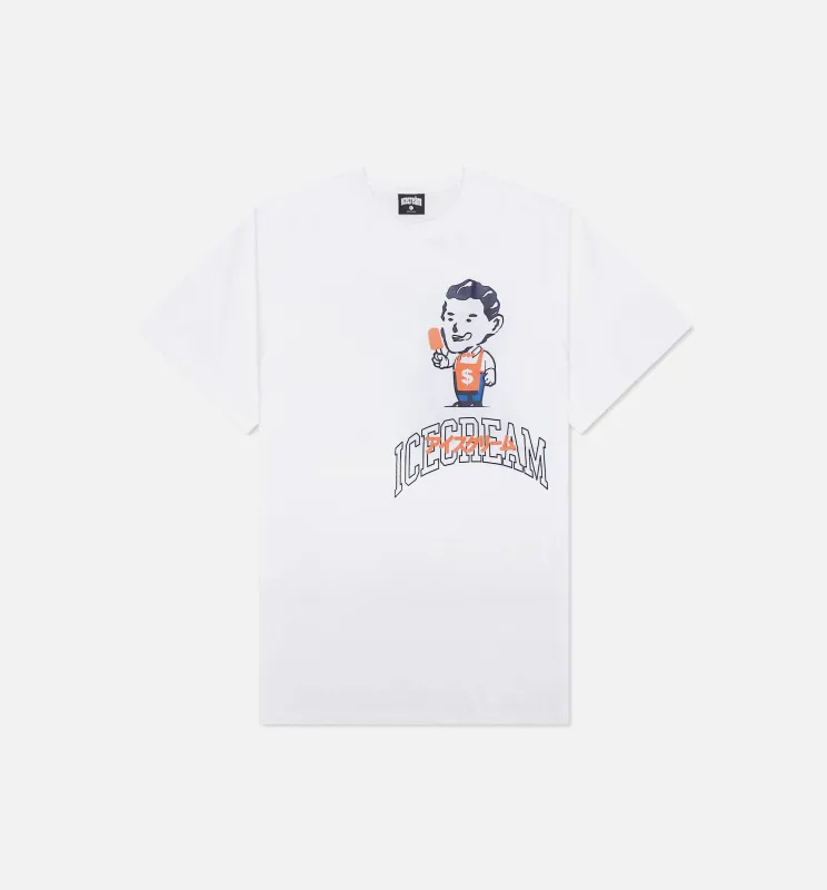 Bobble Short Sleeve Tee Mens T-Shirt - White sold by Nice Kicks Retail