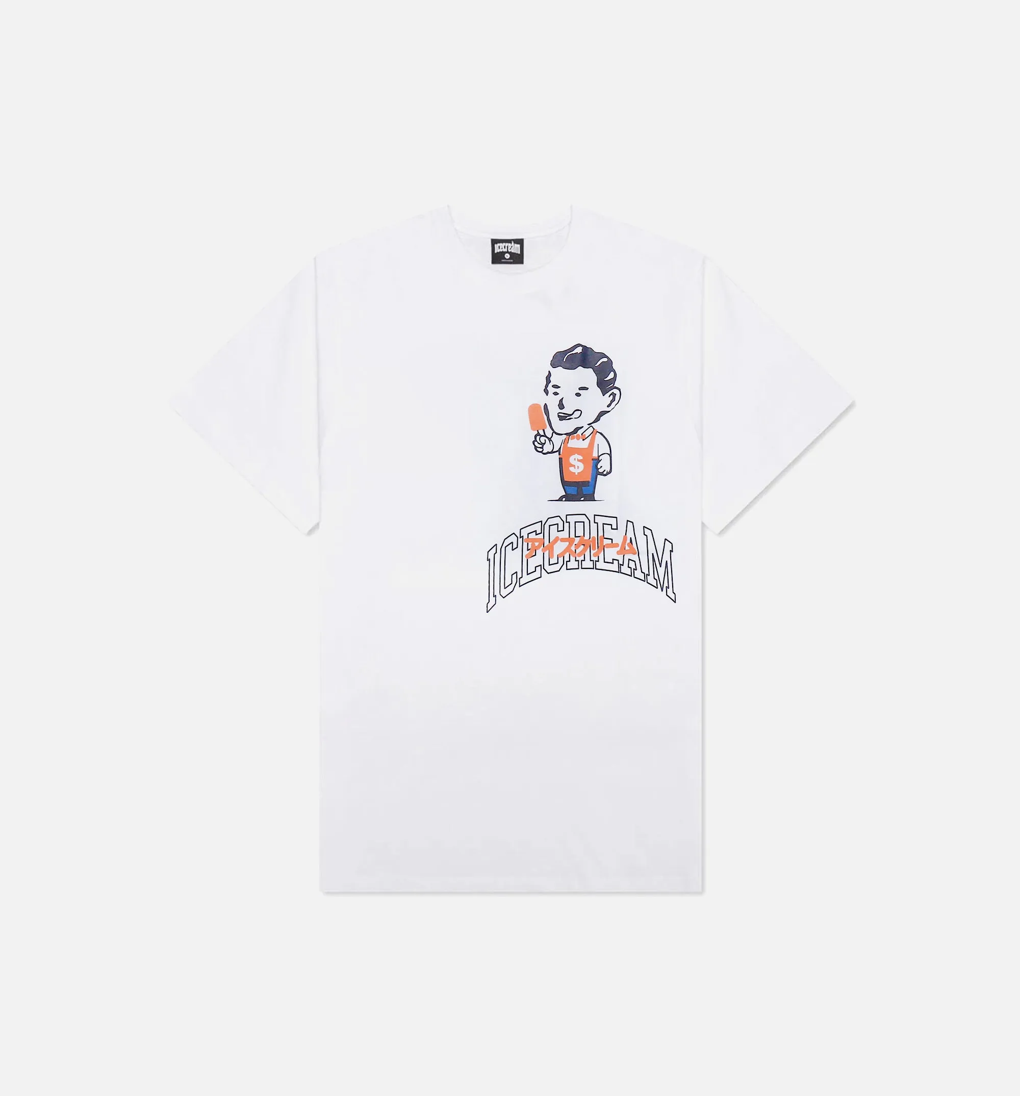 Bobble Short Sleeve Tee Mens T-Shirt - White sold by Nice Kicks Retail