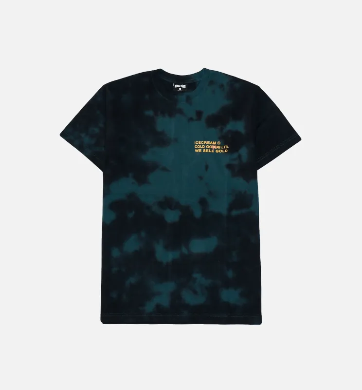 Cold Goods Short Sleeve Tee Mens T-Shirt - Black/Green sold by Nice Kicks Retail