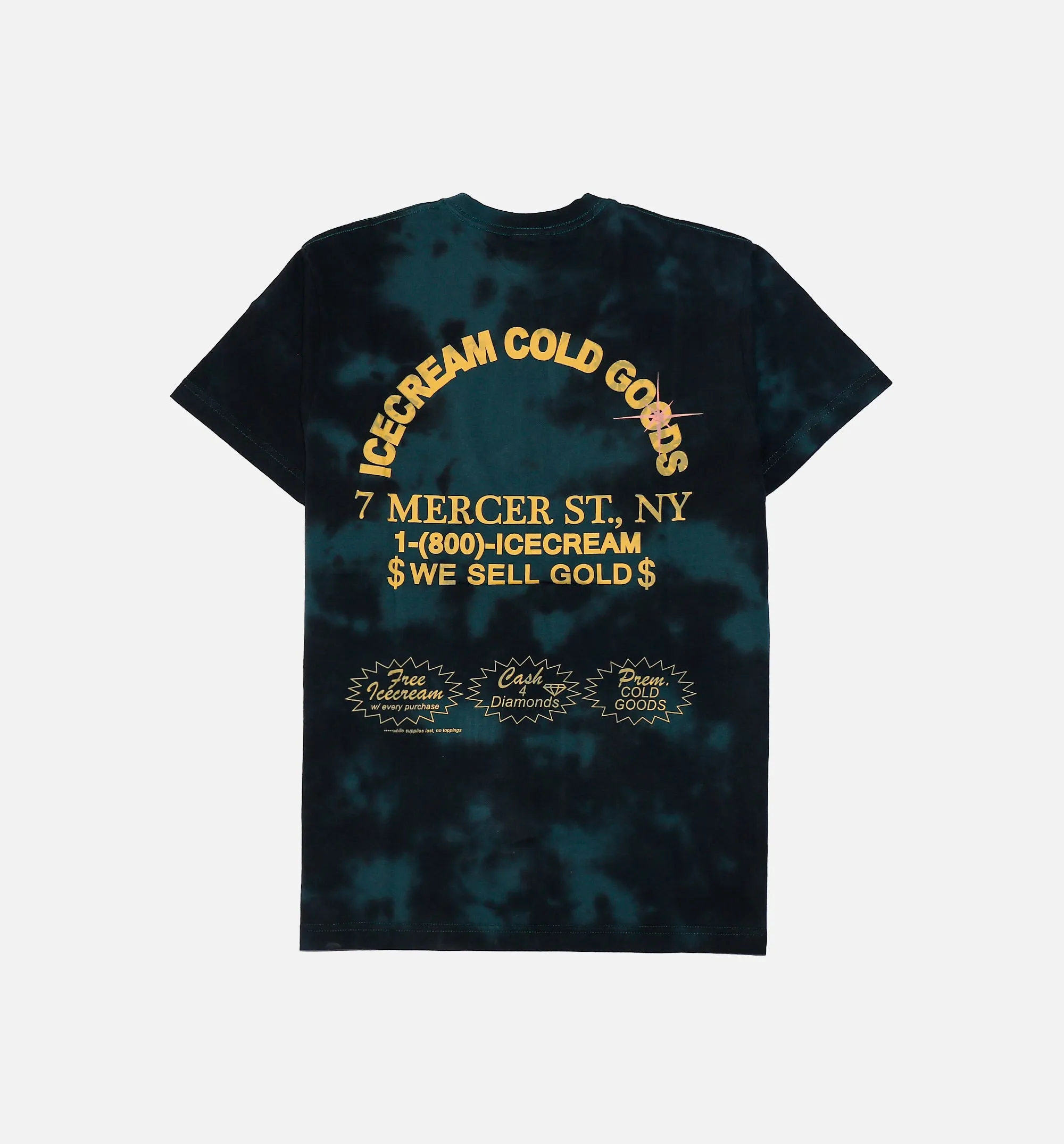 Cold Goods Short Sleeve Tee Mens T-Shirt - Black/Green sold by Nice Kicks Retail product image thumbnail 2