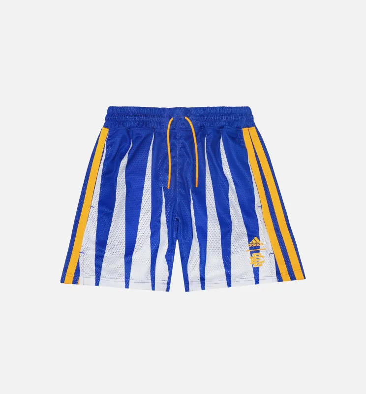 Eric Emanuel Hoops Shorts Mens Shorts - Blue made by Adidas