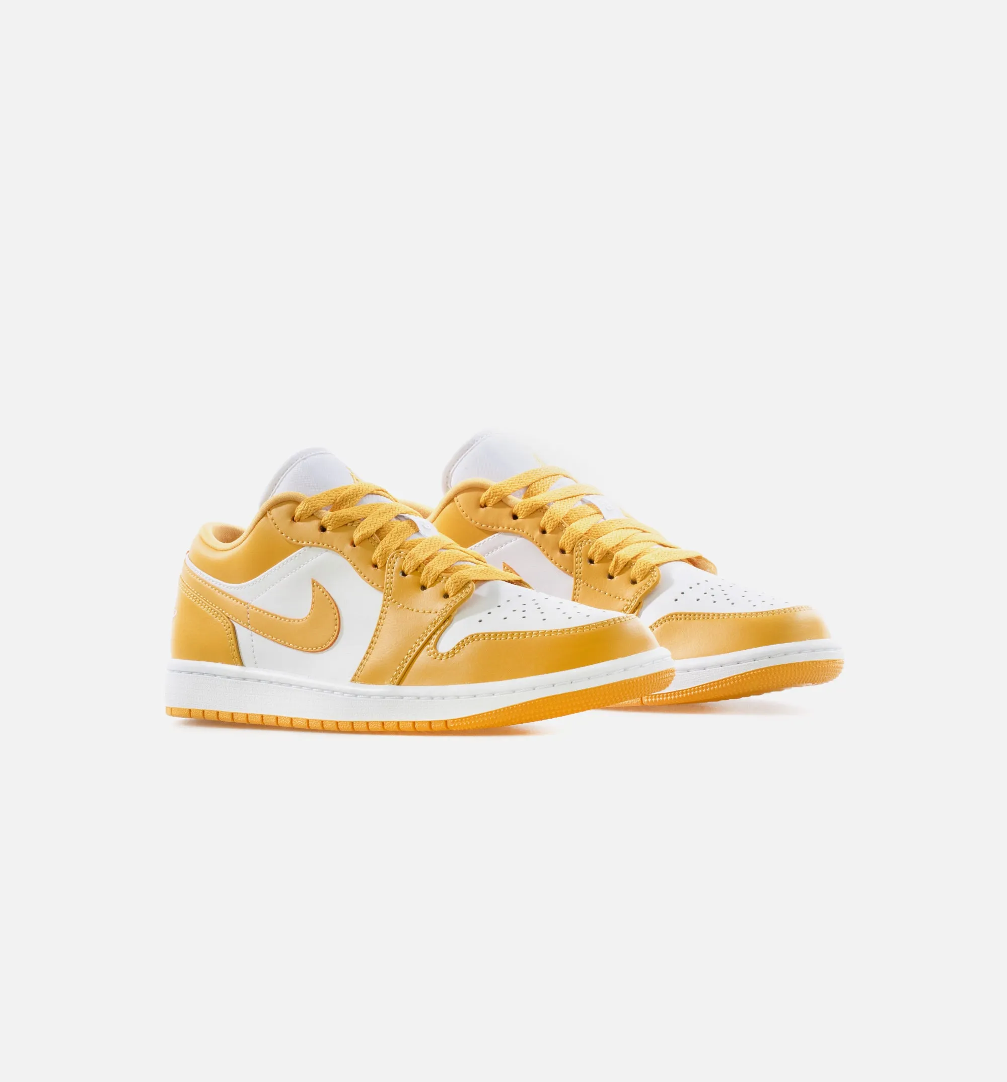 Air Jordan 1 Low Pollen Mens Lifestyle Shoe - White/Pollen Limit One Per Customer sold by Nice Kicks Retail product image thumbnail 2