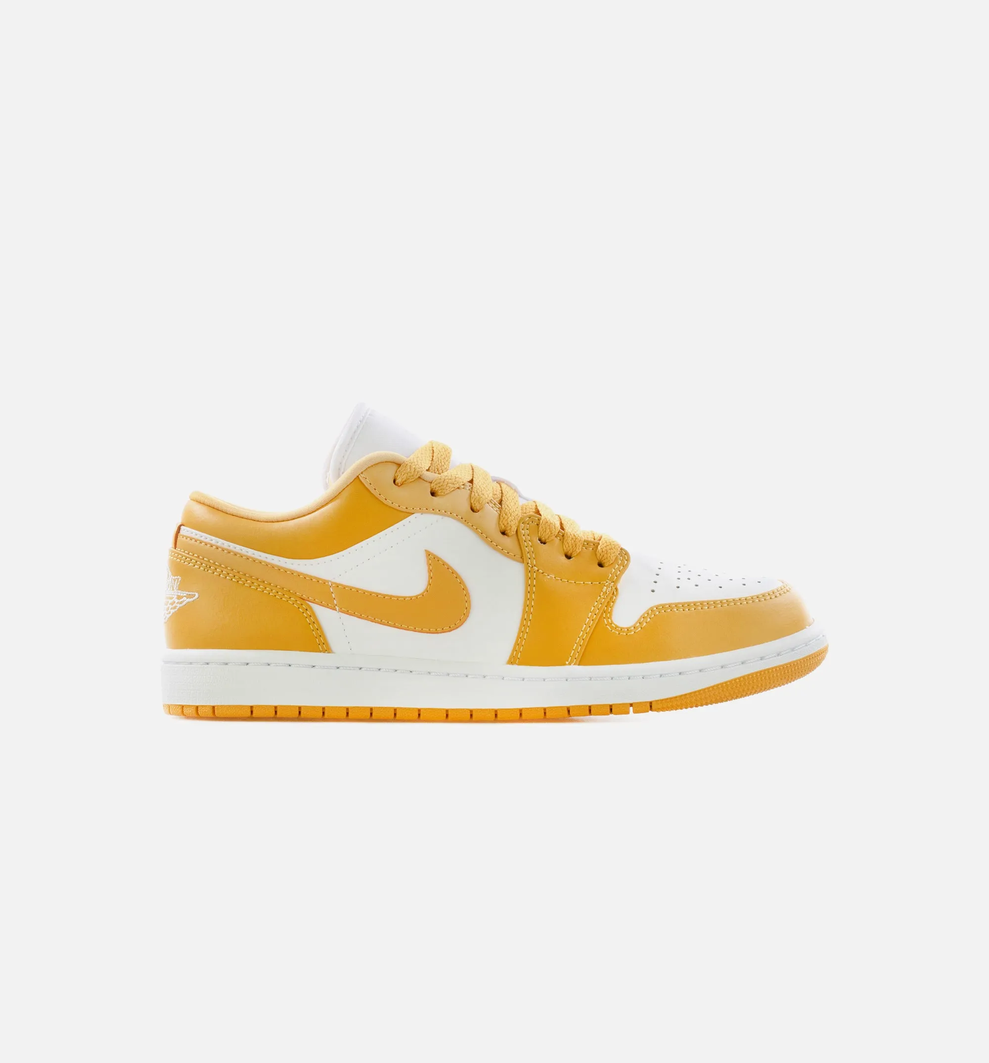 Air Jordan 1 Low Pollen Mens Lifestyle Shoe - White/Pollen Limit One Per Customer sold by Nice Kicks Retail