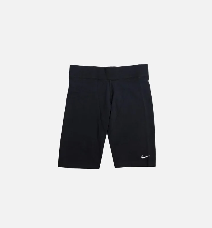 Sportswear Essential Biker Short Womens Short - Black/White made by Nike