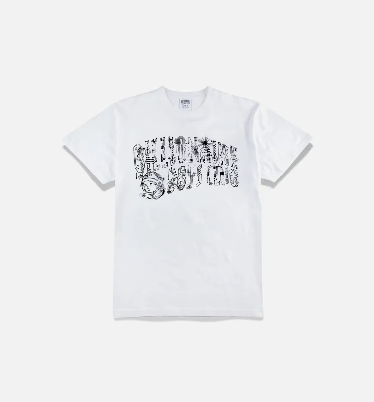 BB Circuit Arch Short Sleeve Tee Mens T-Shirt - White sold by Nice Kicks Retail