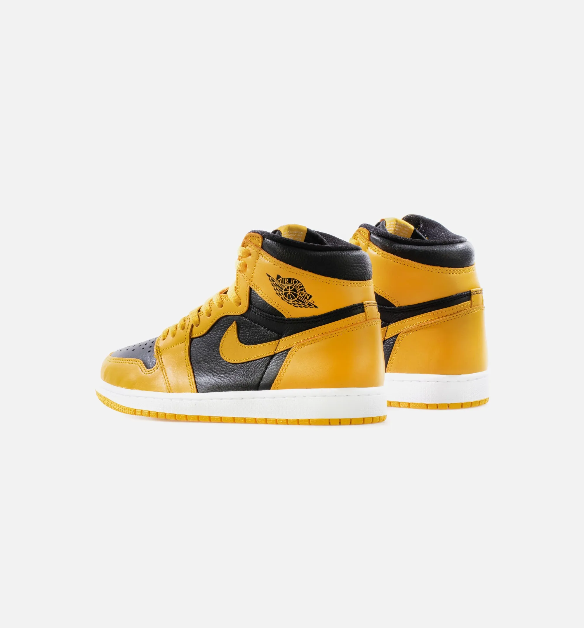 Air Jordan 1 Retro High OG Mens Lifestyle Shoe - Pollen/Black/White Limit One Per Customer sold by Nice Kicks Retail product image thumbnail 3