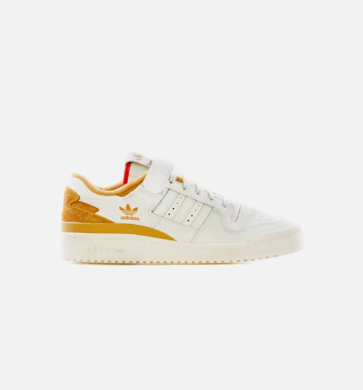 Forum 84 Low Mens Lifestyle Shoe - Cream White/Victory Gold /Red made by Adidas
