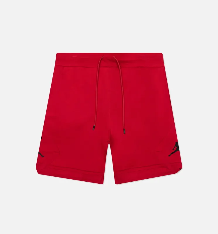 Essential Fleece Diamond Shorts Mens Shorts - Red/Black made by Jordan