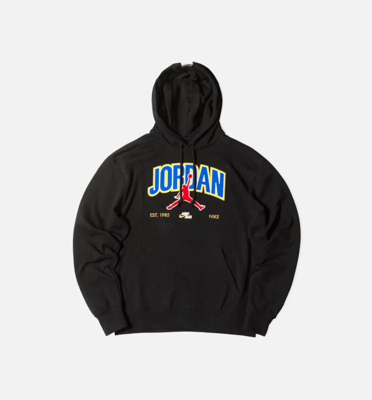 Jumpman Fleece Hoodie Mens Hoodie - Black made by Jordan