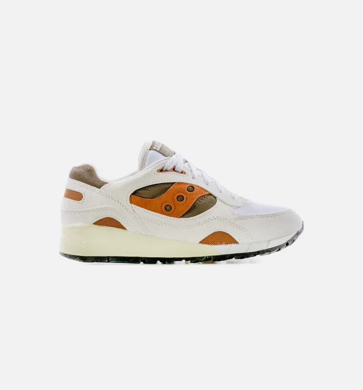 Shadow 6000 Mens Running Shoe - White/Brown sold by Nice Kicks Retail