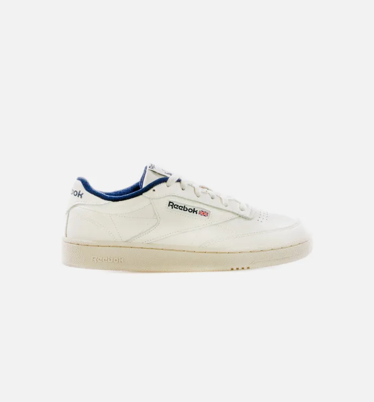 Club C 85 Vintage Mens Lifestyle Shoe - White/Navy made by Reebok