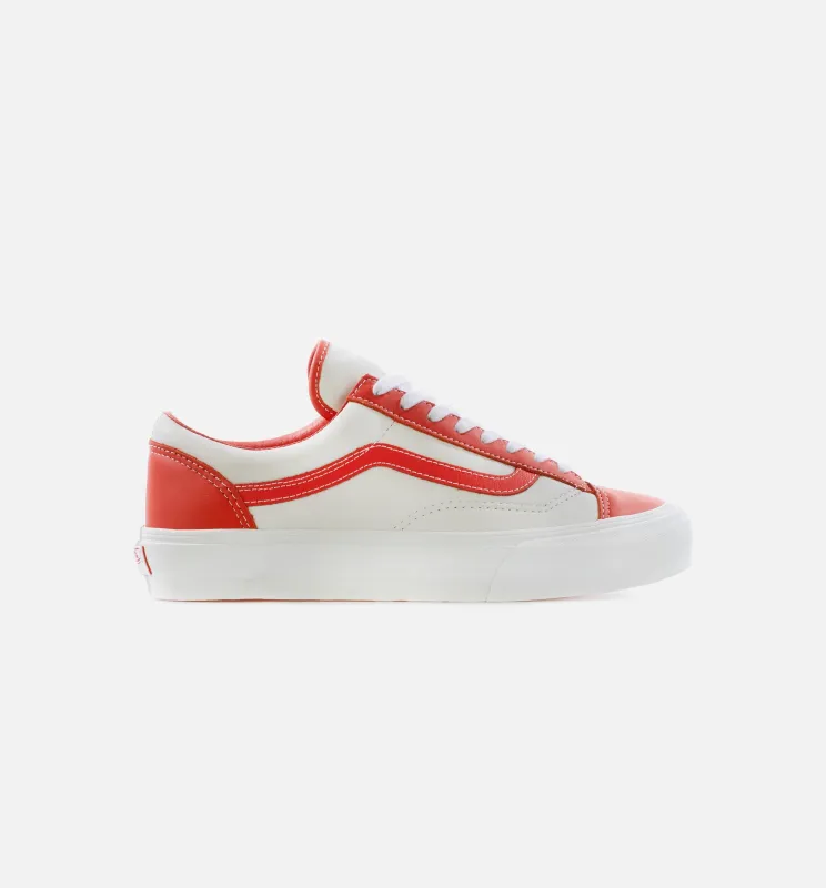 U Style 36 Vault LX Mens Skate Shoe - Orange/White sold by Nice Kicks Retail