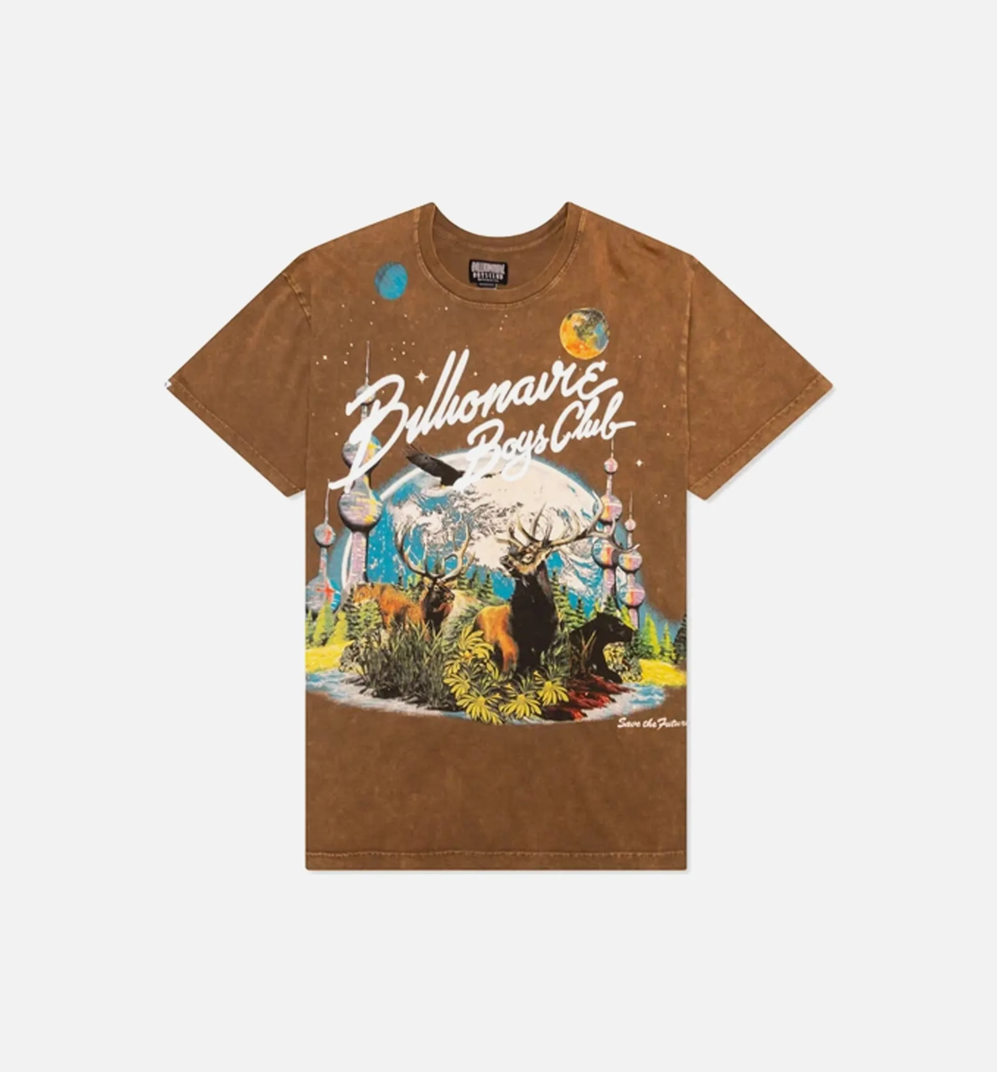 BB S.T.F. Short Sleeve Mens T-Shirt - Brown sold by Nice Kicks Retail