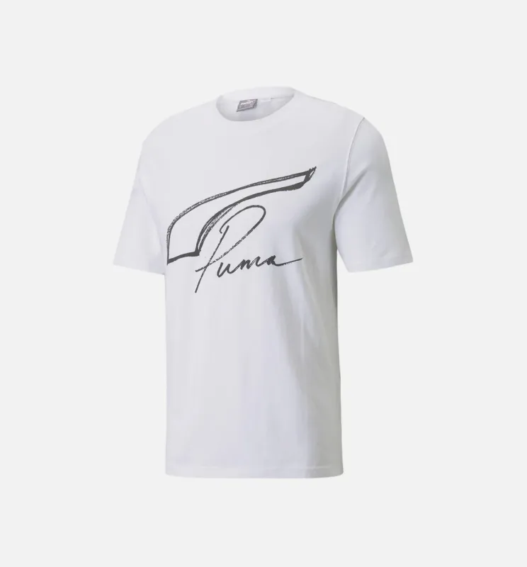 Puma X Rhuigi Mens T-Shirt - White made by Puma
