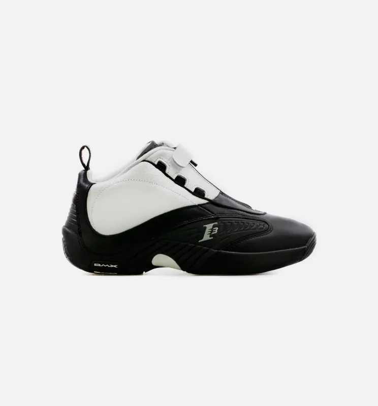 Answer IV Step Over Mens Lifestyle Shoe - Black/White made by Reebok