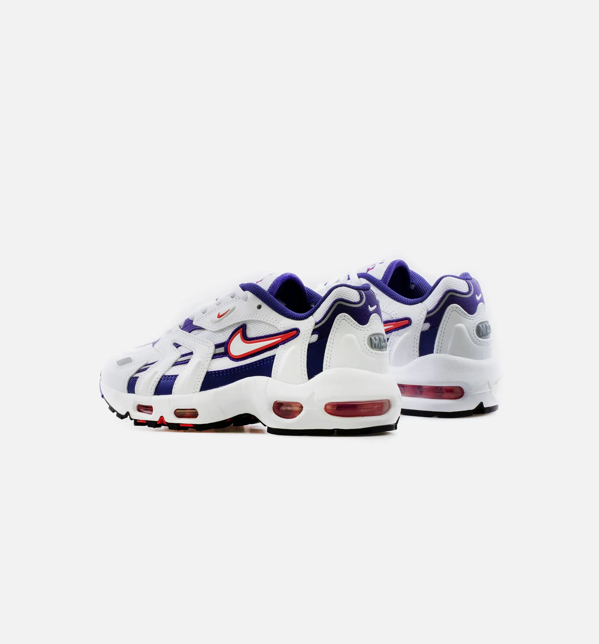 Air Max 96 II Womens Lifestyle Shoe - White/Purple sold by Nice Kicks Retail product image thumbnail 3