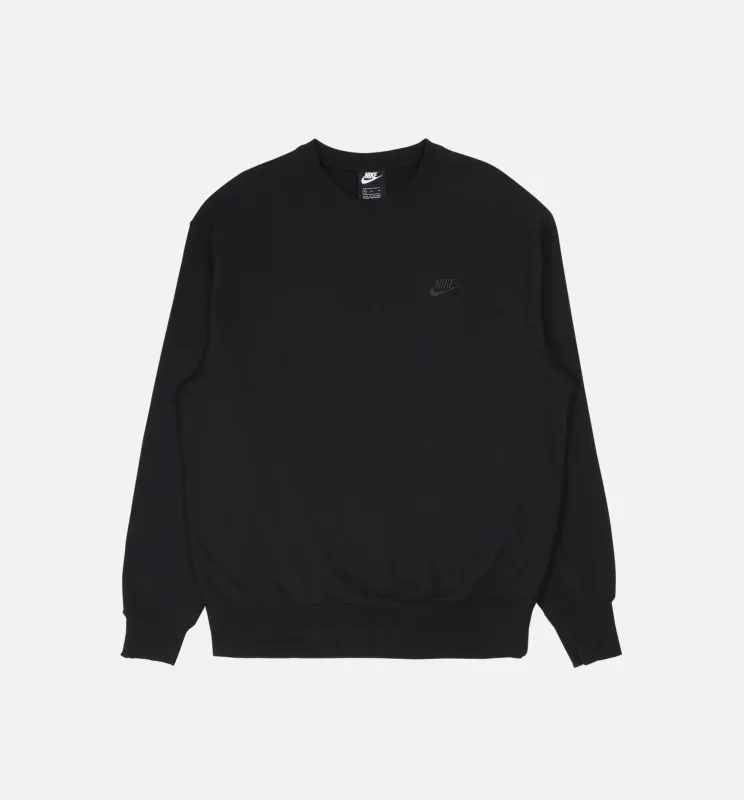 Sportswear Classic Fleece Mens Crew - Black sold by Nice Kicks Retail