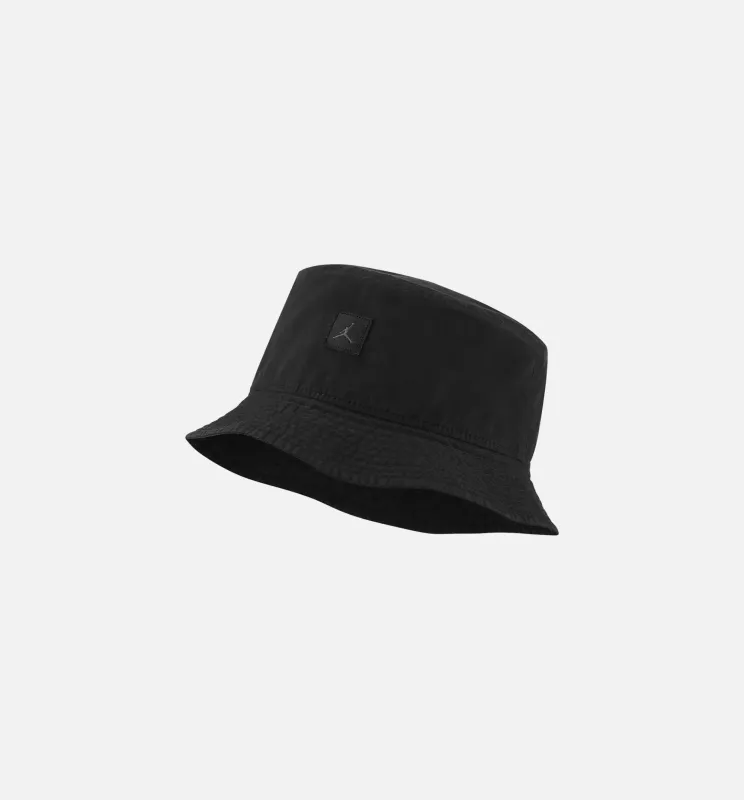 Jumpman Washed Bucket Hat Mens Hat - Black made by Jordan