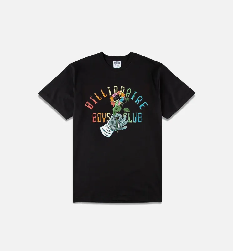 Space Flower Short Sleeve Mens T-Shirt - Black made by Billionaire Boys Club