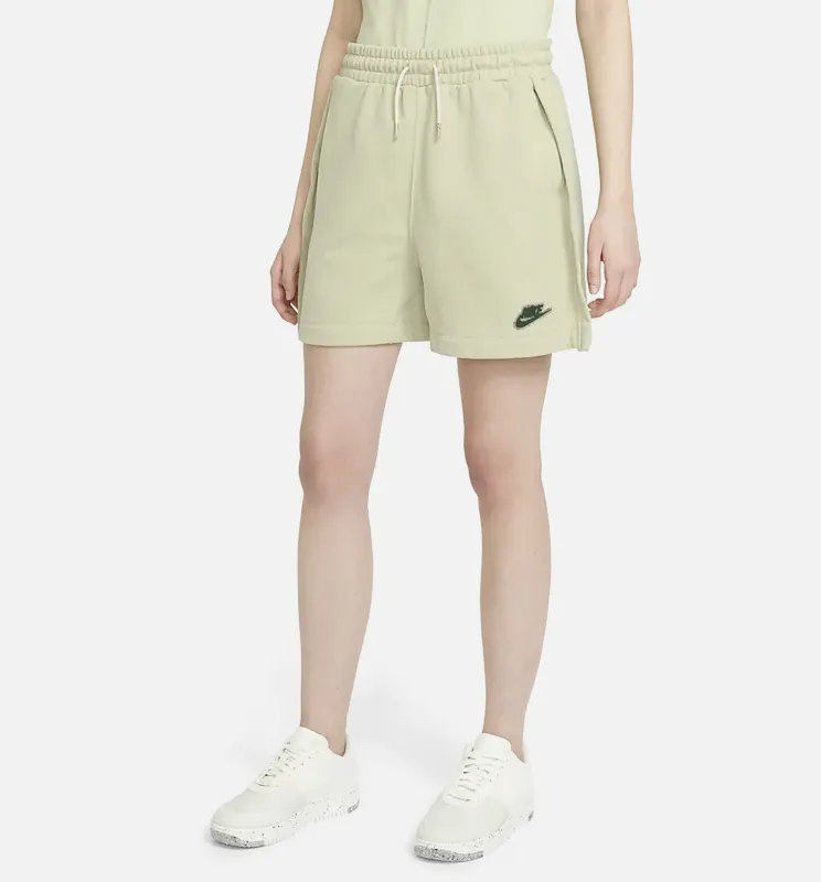Sportswear Earth Womens Shorts - Light Green made by Nike