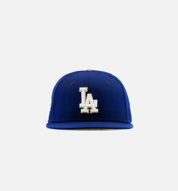 59Fifty LA Dodgers Mens Hat - Blue made by New Era