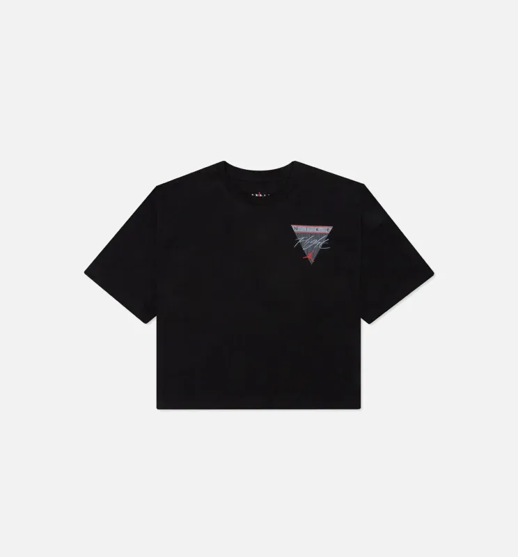 Essential Flight Womens T-Shirt - Black/Red made by Jordan