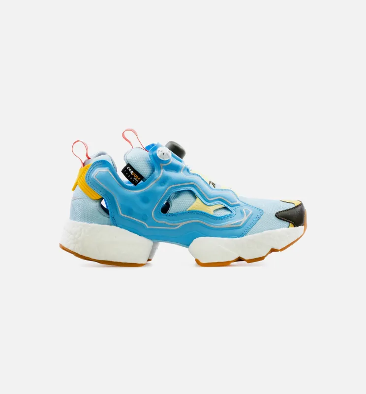 Instapump Fury Boost X BBC Mens Lifestyle Shoe - Blue/Yellow made by Reebok