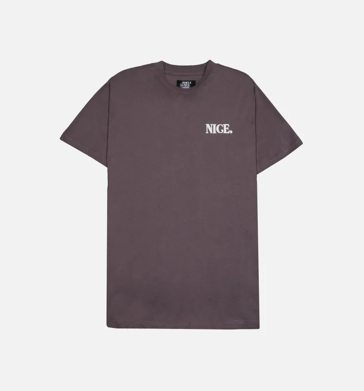 Nice Day Short Sleeve Mens T-Shirt - Muave/Purple made by Nice Kicks Retail