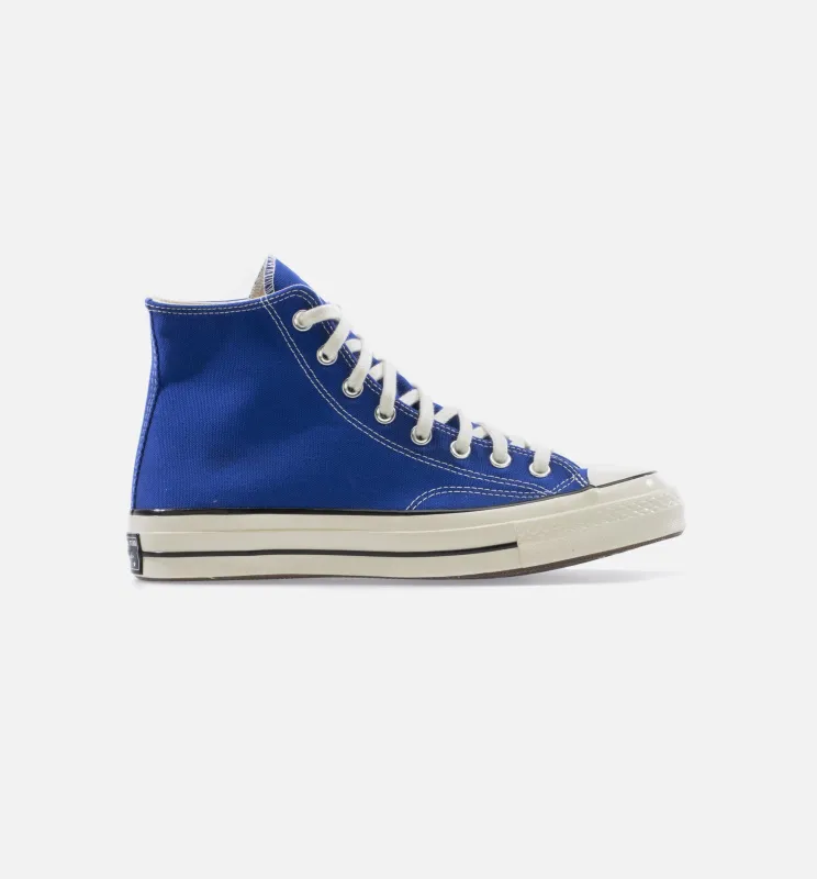 Chuck Taylor 70 Organic High Top Mens Lifestyle Shoe - Blue/Bone made by Converse