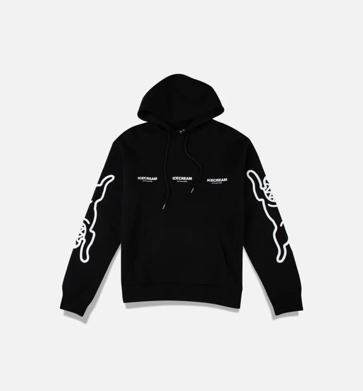 White Mens Hoodie - Black sold by Nice Kicks Retail