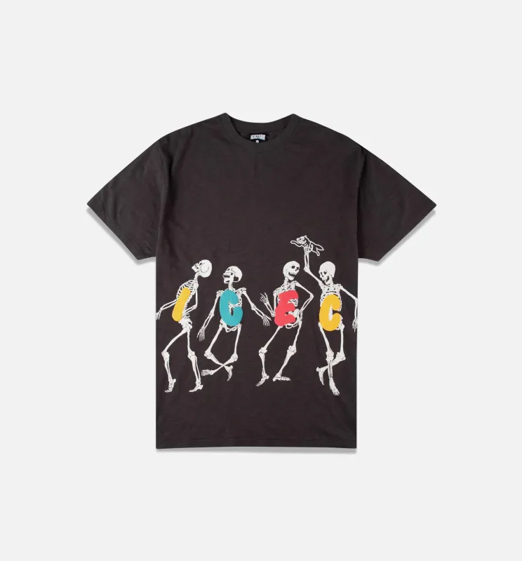 Apocalypse Knit Short Sleeve Mens T-Shirt - Brown made by Billionaire Boys Club