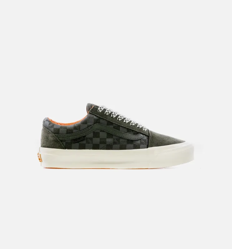 Porter X Vans Old Skool OG LX Mens Lifestyle Shoe - Olive/White made by Vans