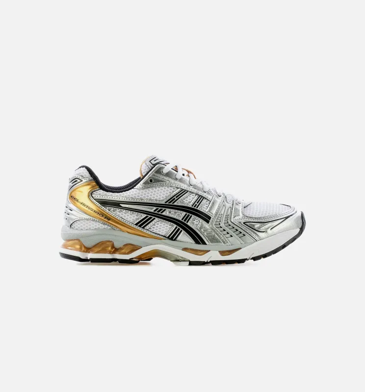 Gel Kayano 14 OG Mens Lifestyle Shoe - White/Gold made by Asics
