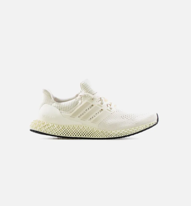 Ultra 4D Chalk White Mens Lifestyle Shoe - White/White made by Adidas