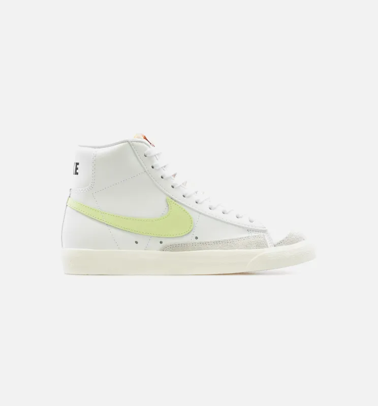 Blazer Mid '77 Womens Lifestyle Shoe - White/Volt made by Nike