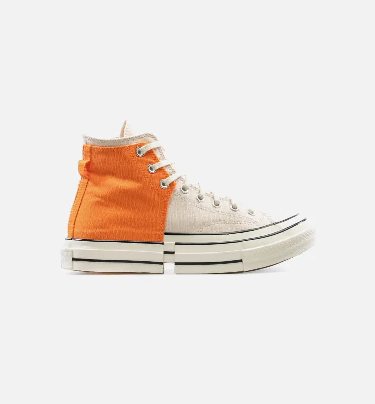Chuck Taylor 70 2 In 1 Hi Feng Chen Wang Mens Lifestyle Shoe - Orange/Bone/Black made by Converse