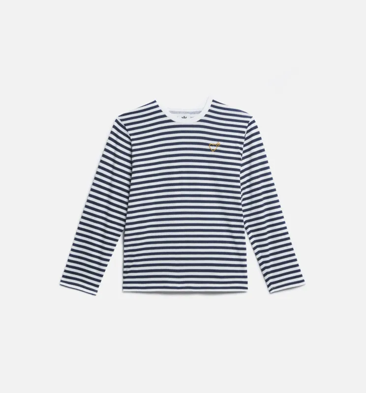 Human Made Long Sleeve Mens T-Shirt - White/Navy made by Nice Kicks Retail