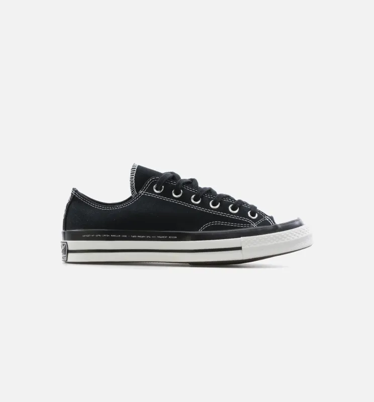 Chuck Taylor 70 X 7 Moncler Fragment Low Mens Lifestyle Shoe - Black/White made by Converse