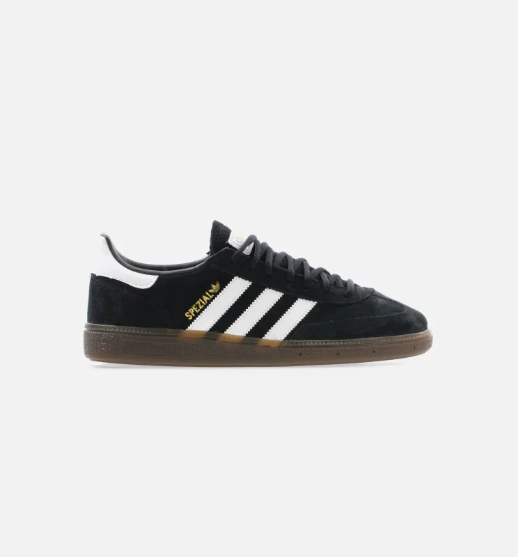Handball Spezial Mens Lifestyle Shoe - Black/White/Gum made by Adidas