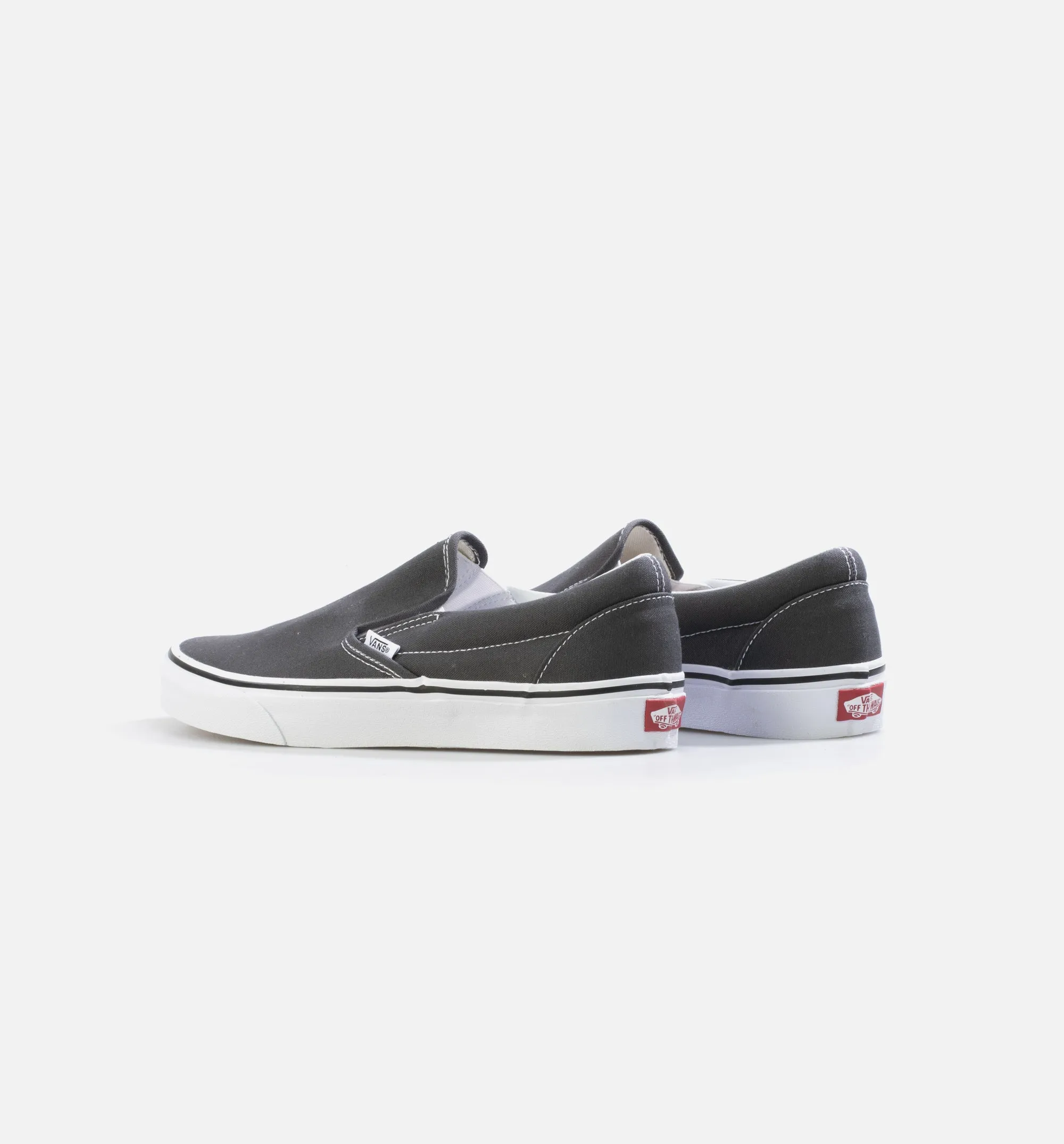 Classic Slip-On Mens Lifestyle Shoe - Grey/White sold by Nice Kicks Retail product image thumbnail 3