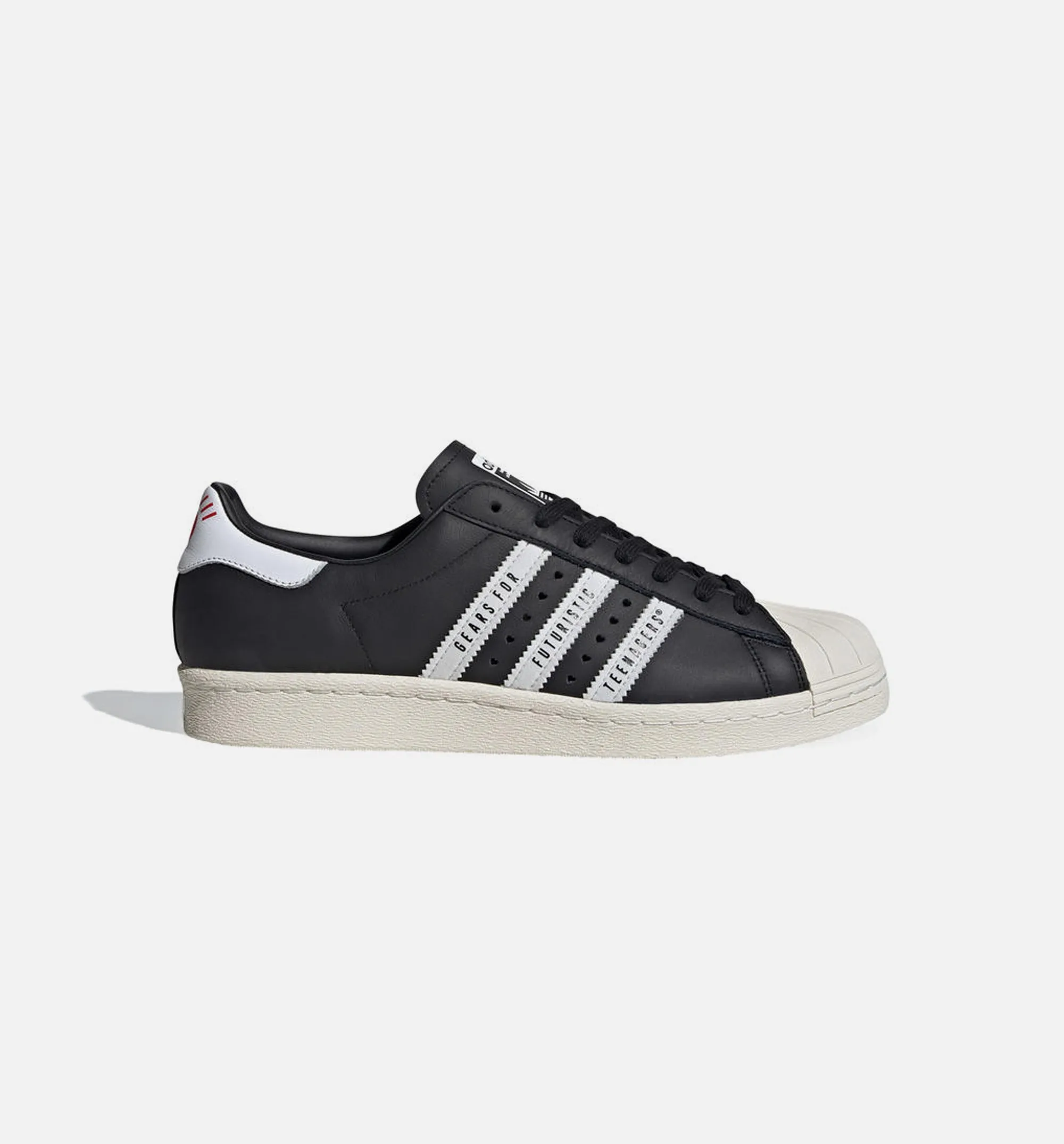 Superstar 80 Human Made Mens Lifestyle Shoe - Black/White sold by Nice Kicks Retail
