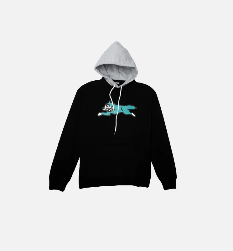 Koston Mens Hoodie - Black/Orange Red/White made by Billionaire Boys Club