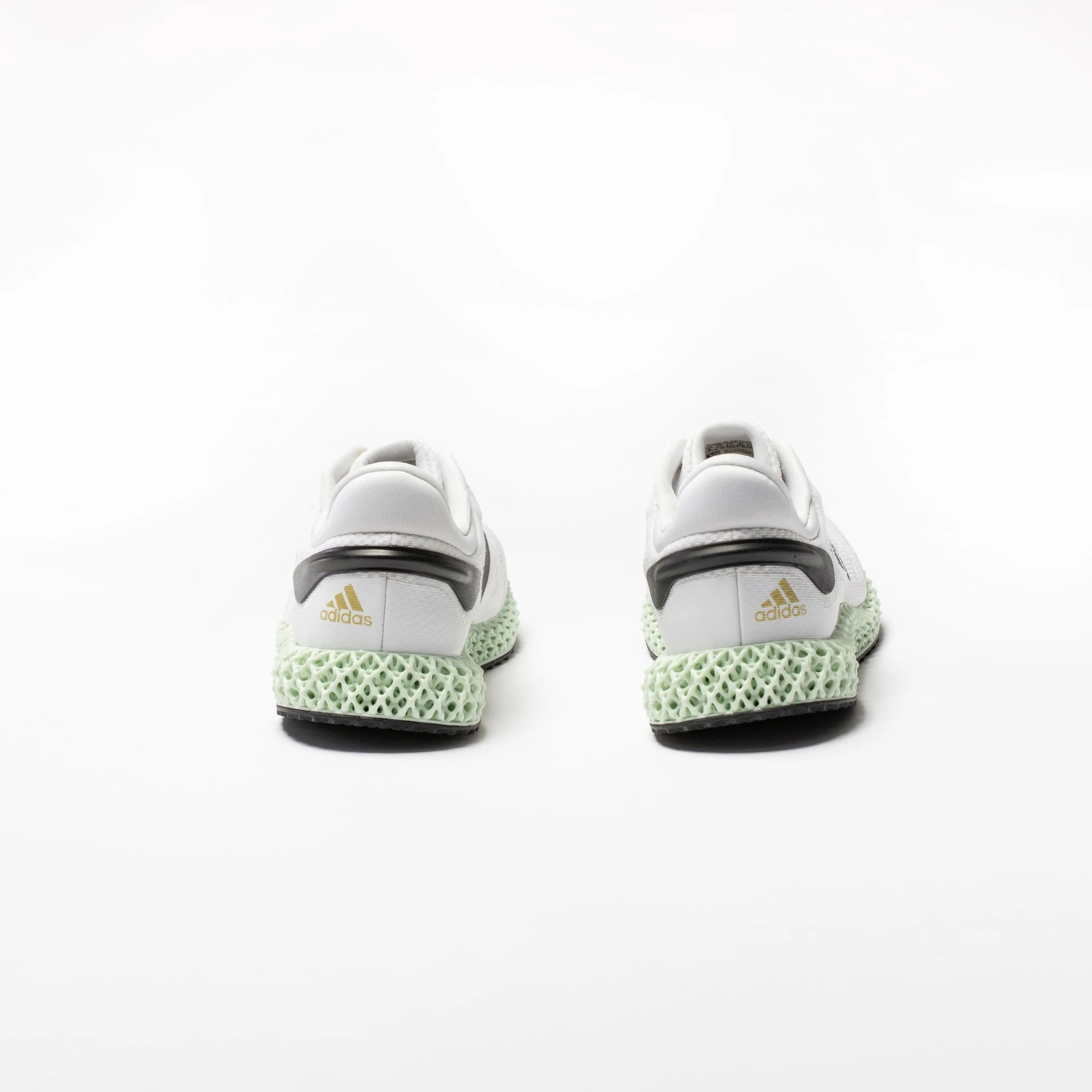 4D Run 1.0 Mens Running Shoe - White/Black/Gold Metallic/Mint sold by Nice Kicks Retail product image thumbnail 4