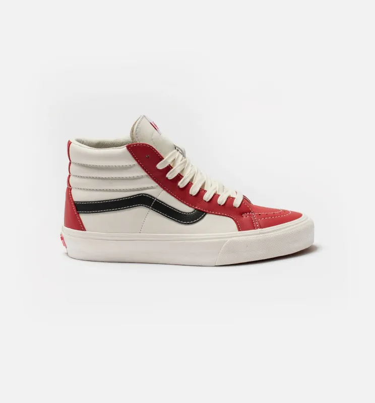 SK8-Hi Reissue Vlt LX - Red/Bone made by Vans