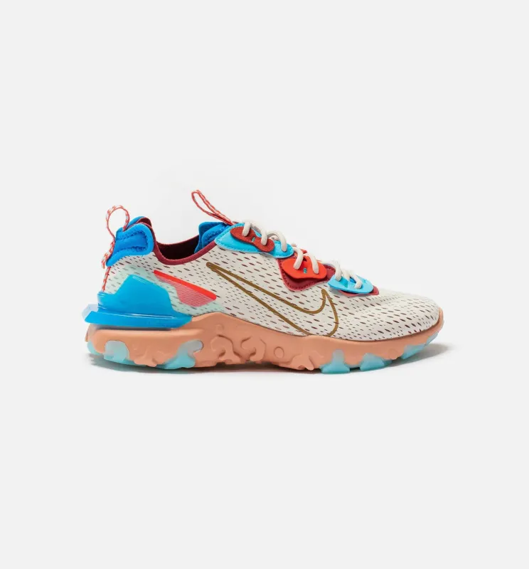React VIsion Mens Running Shoe - Brown/Blue made by Nike