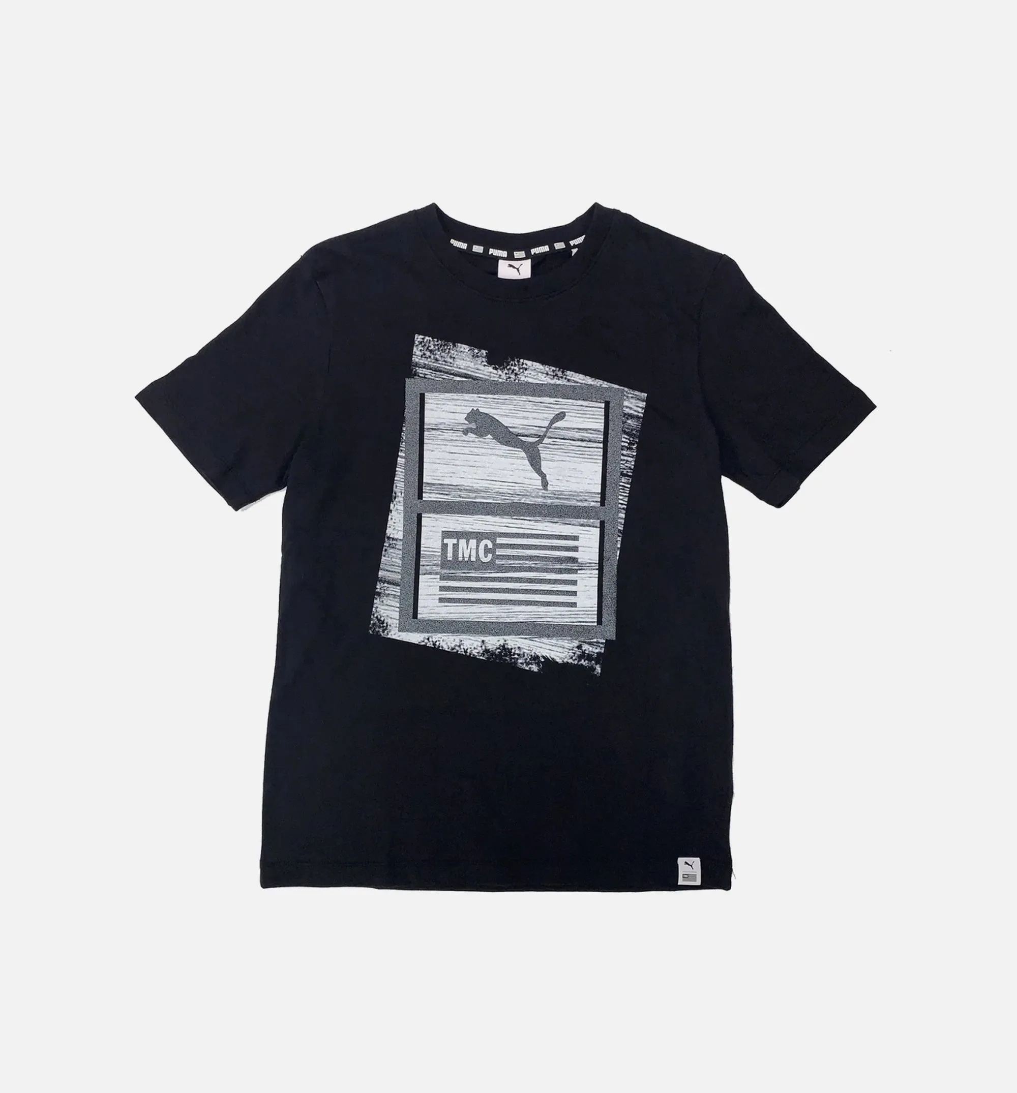 Puma X TMC Hussle Mens T-Shirt - Black/White sold by Nice Kicks Retail
