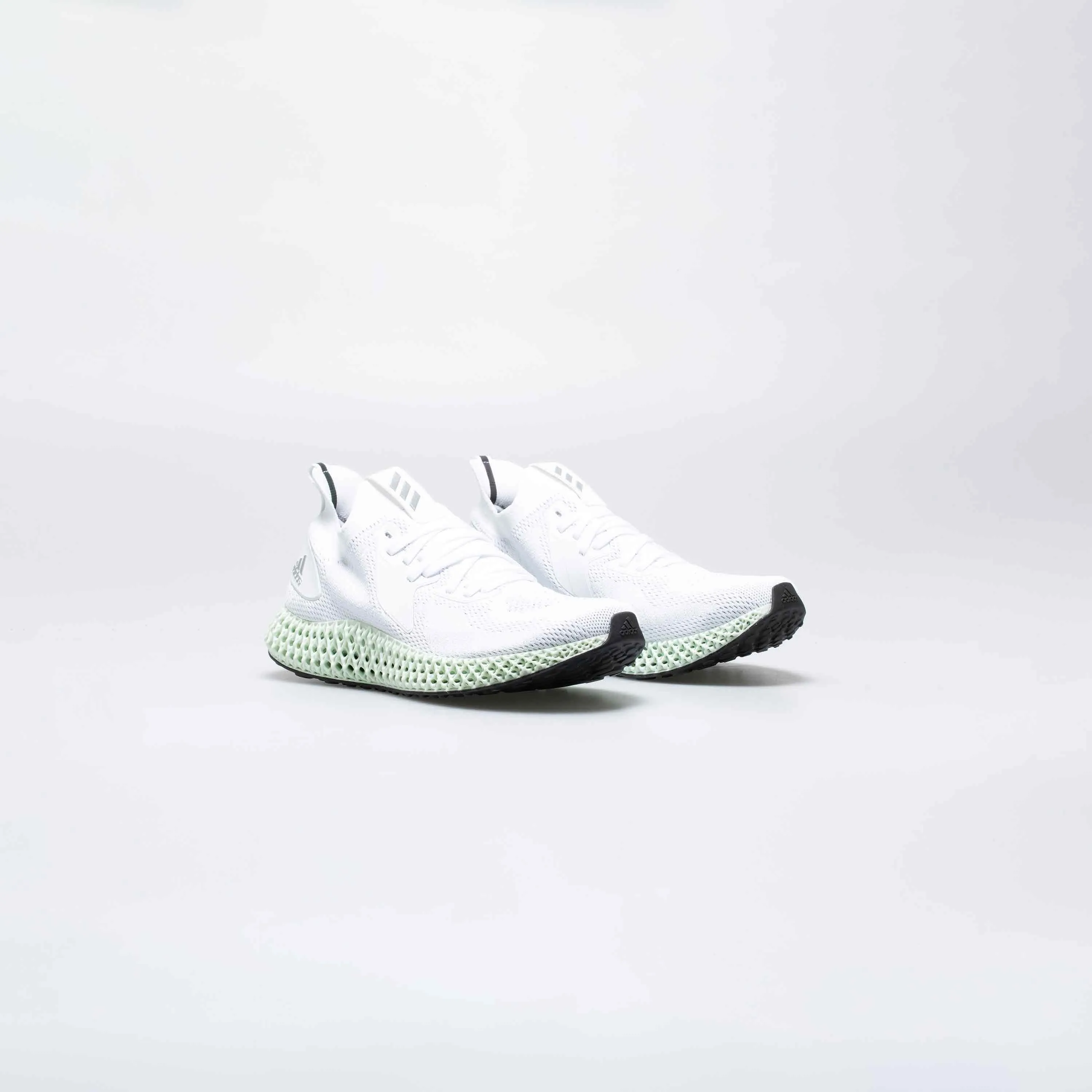 Alphaedge 4D Reflective Mens Running Shoe - White/Green sold by Nice Kicks Retail product image thumbnail 2