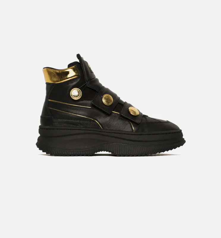 Balmain X Puma Deva Straps Womens Lifestyle Shoe - Black/Gold made by Puma