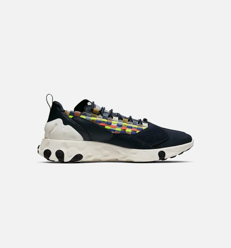 React Sertu Mens Lifestyle Shoe - Blue/Bone made by Nike